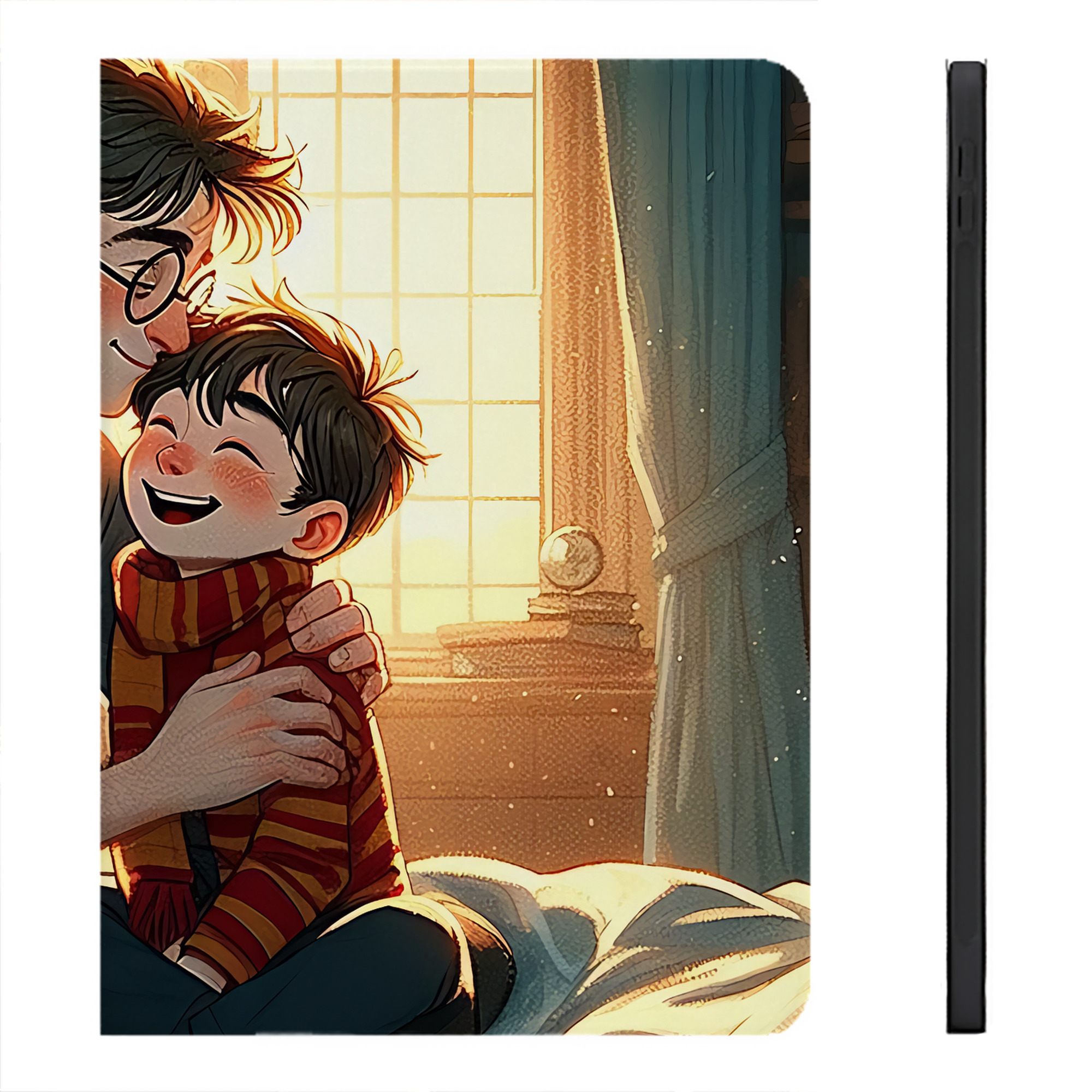 （画像用） Harry Potter ハリー・ポッターシリーズ IPadケース ペンホルダー付き ブックスタイルデザイン